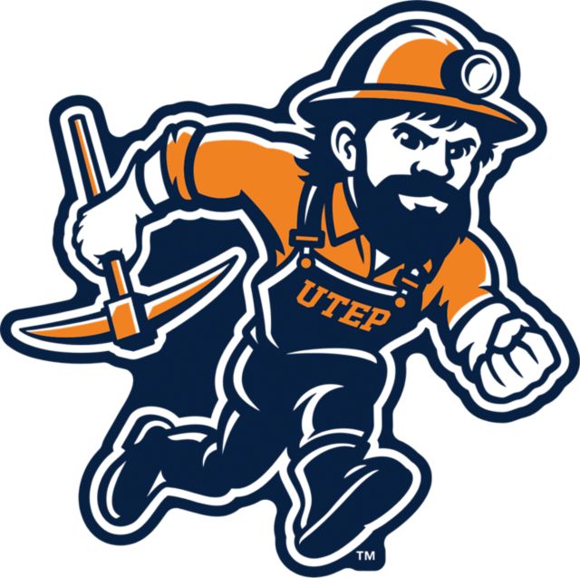 University of Texas El Paso Paydirt Pete Wood Sign