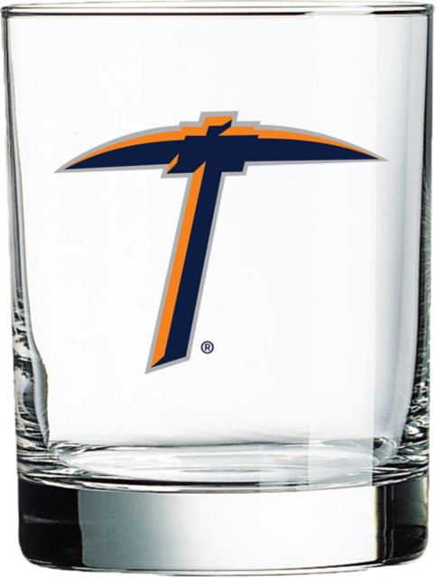 University of Texas El Paso Miners Double Old Fashioned 14 oz. Glass