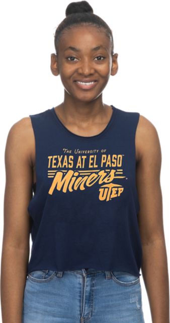 University of Texas El Paso Women's Miners Muscle Tank Top