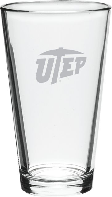University of Texas El Paso 16 oz. Mixing Glass
