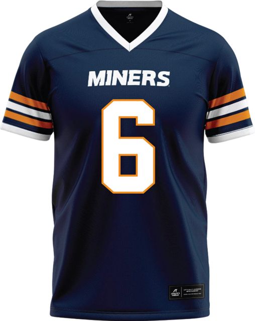 University of Texas El Paso Football Jersey KENNY ODOM