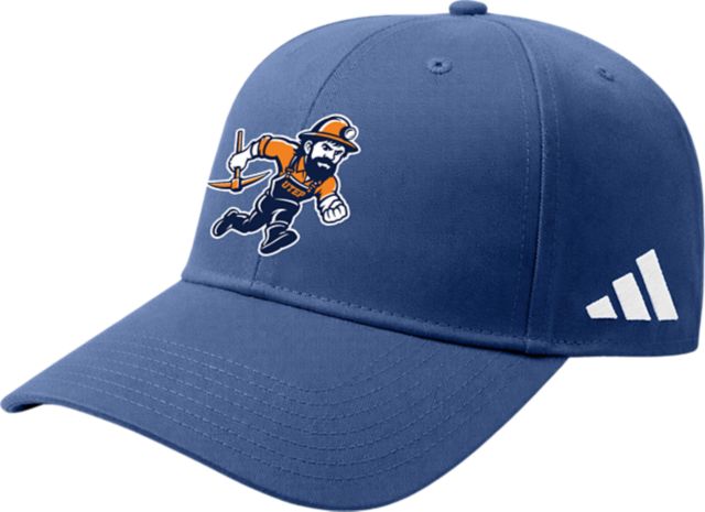 University of Texas El Paso Miners Adjustable Washed Slouch Cap
