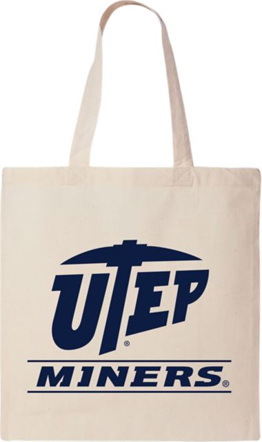 University of Texas El Paso 15 x 16 Canvas Tote Bag