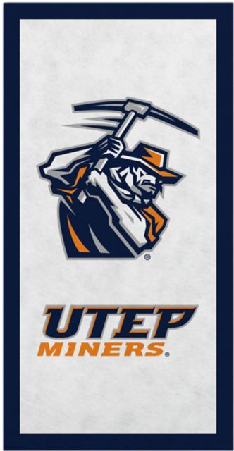 University of Texas El Paso Miners 18" x 36" Banner