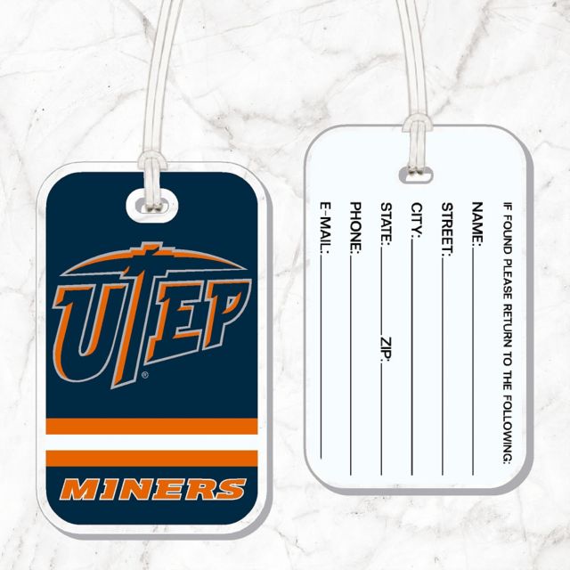 University of Texas El Paso Bag Tag