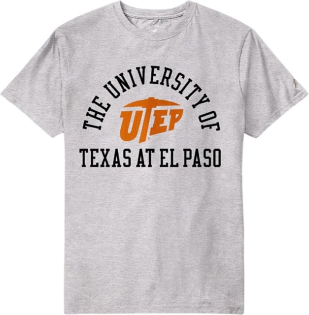 University of Texas El Paso UTEP Columbia Tamiami Performance Navy Short Sleeve Shirt Miners Pick | Large