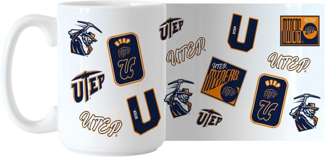 University of Texas El Paso 15oz Dreamweave Sublimated Mug