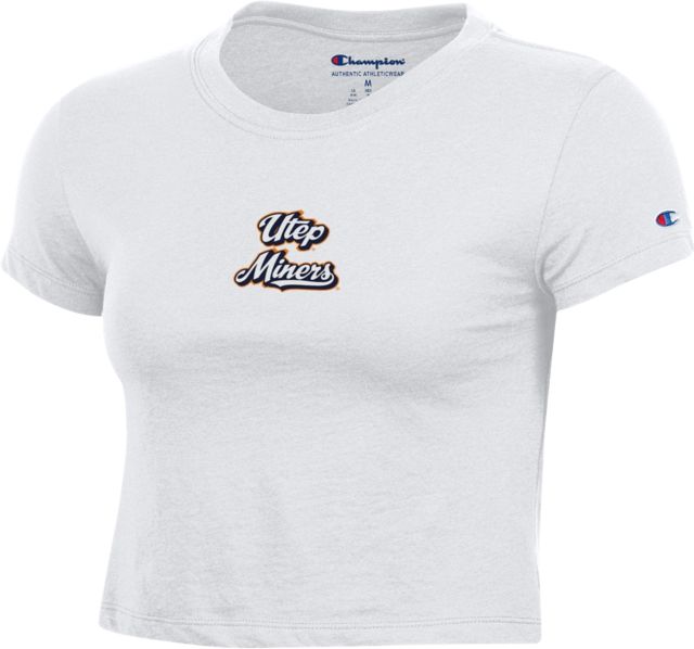 University of Texas El Paso Women's Cropped Short Sleeve T-Shirt