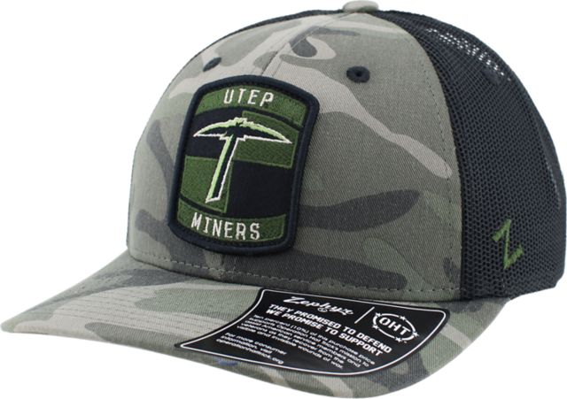 University of Texas El Paso Miners Adjustable Trucker Cap