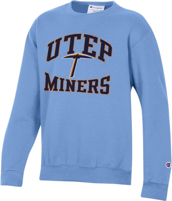 University of Texas El Paso Youth Miners Crewneck