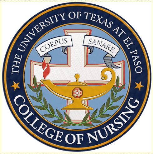 University of Texas El Paso College of Nursing Embroidered Patch 3''