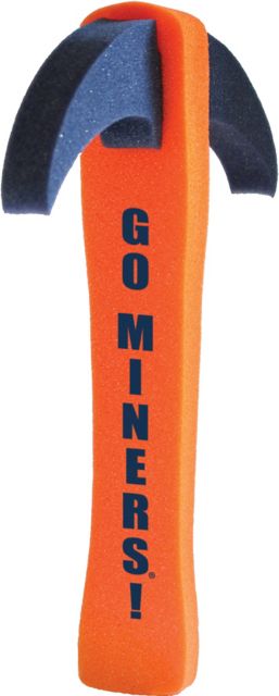 University of Texas El Paso Foam Pick Axe