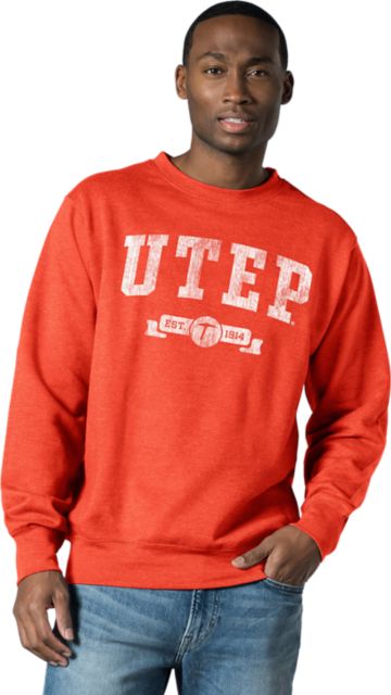 University of Texas El Paso Miners Fleece Crewneck Sweatshirt