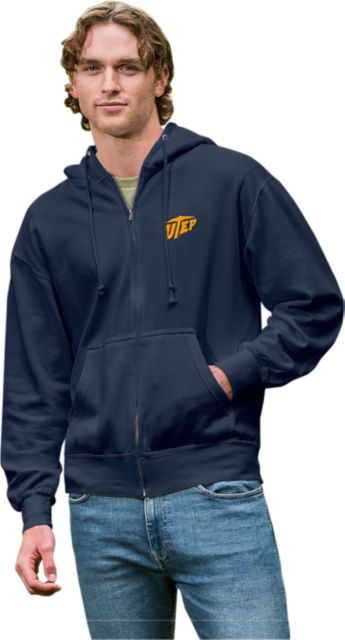 University of Texas El Paso Miners Full Zip Hood