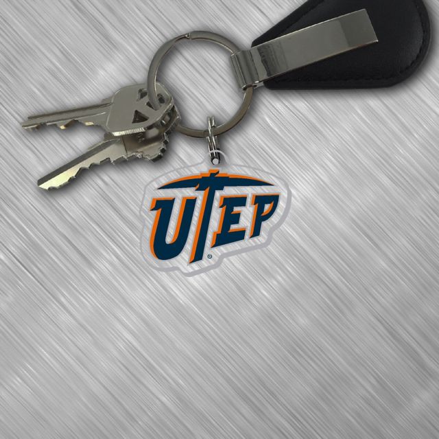 University of Texas El Paso Keychain
