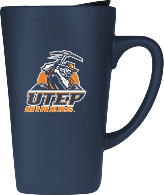 University of Texas El Paso Miners 16 oz. Soft Touch Ceramic Mug