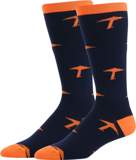 University of Texas El Paso Miners Dress Socks