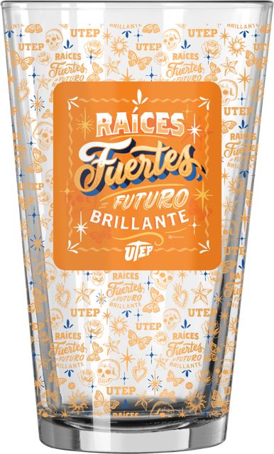 University of Texas El Paso Hispanic Heritage 2026 16 oz Pint Glass