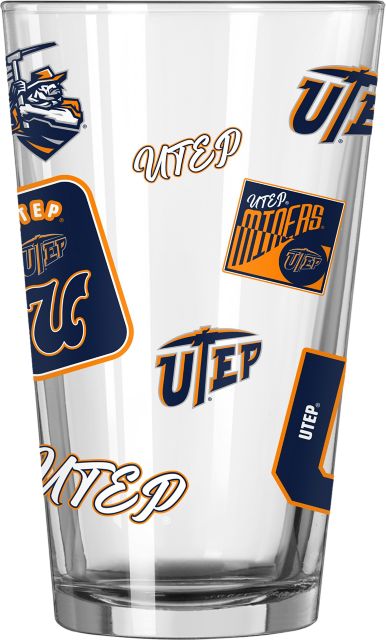 University of Texas El Paso 16oz Dreamweave Pint Glass