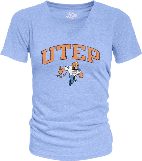 University of Texas El Paso Miners Women's V-Neck Short Sleeve T-Shirt