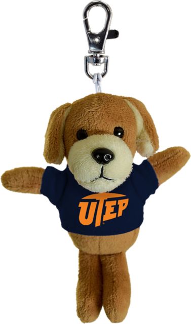 University of Texas El Paso Plush Keychain