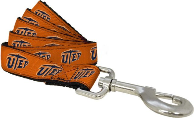 University of Texas El Paso 6 FT Dog Leash