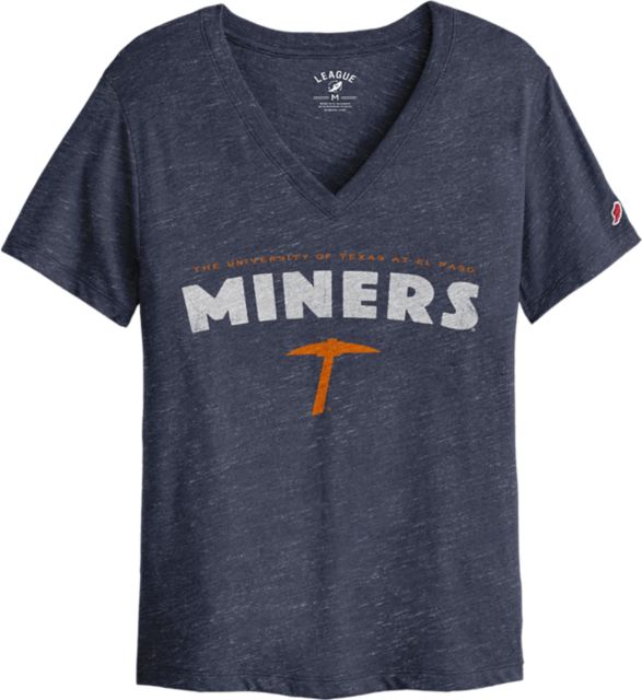 University of Texas El Paso Miners Women's V-Neck Short Sleeve T-Shirt
