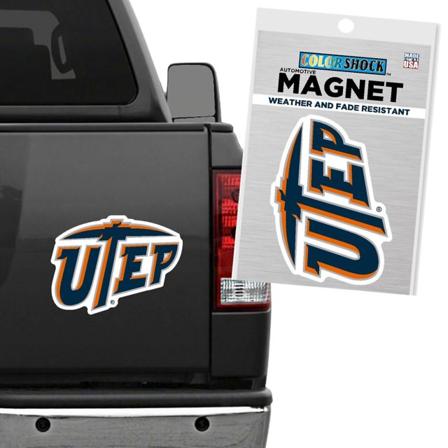 University of Texas El Paso 12" x 12" Magnet