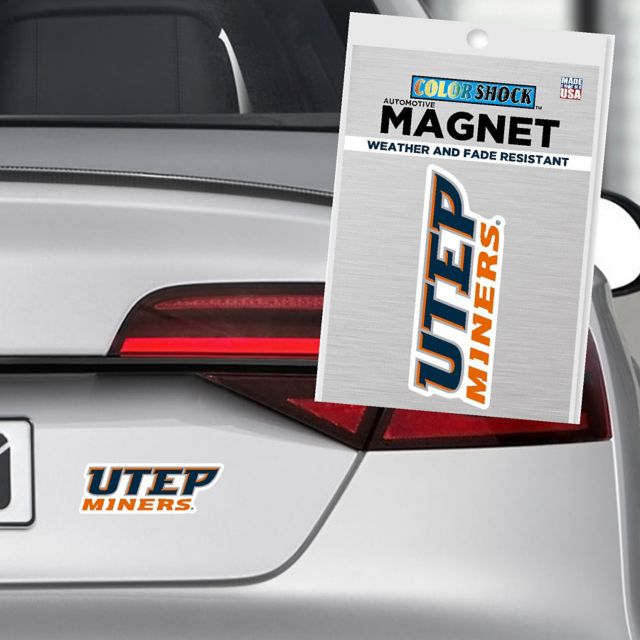 University of Texas El Paso 4x4 Magnet
