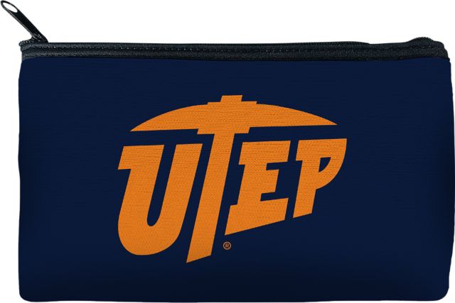 University of Texas El Paso Neoprene Zipper Pouch