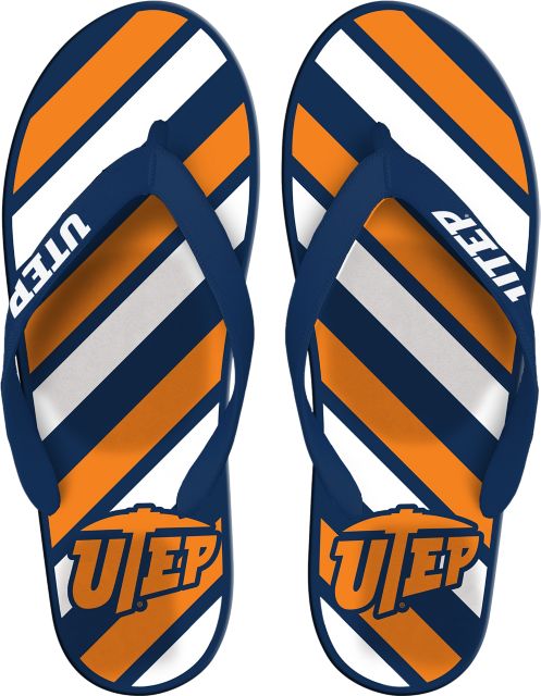 University of Texas El Paso Flip Flops