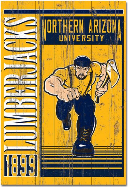 Northern Arizona 25''x 36'' Showcase Plank Sign - ONLINE ONLY