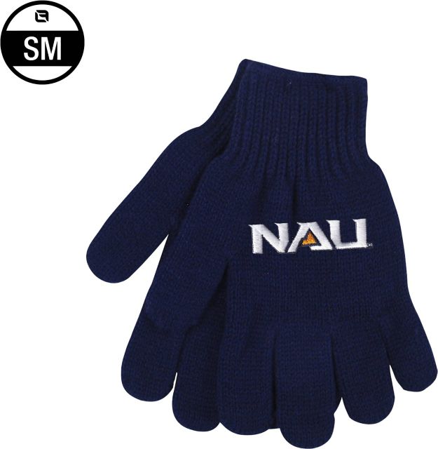 Northern Arizona Youth Knit Tailgate Gloves