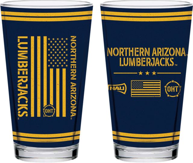 Northern Arizona Operation Hat Trick 16 oz. Pint Glass