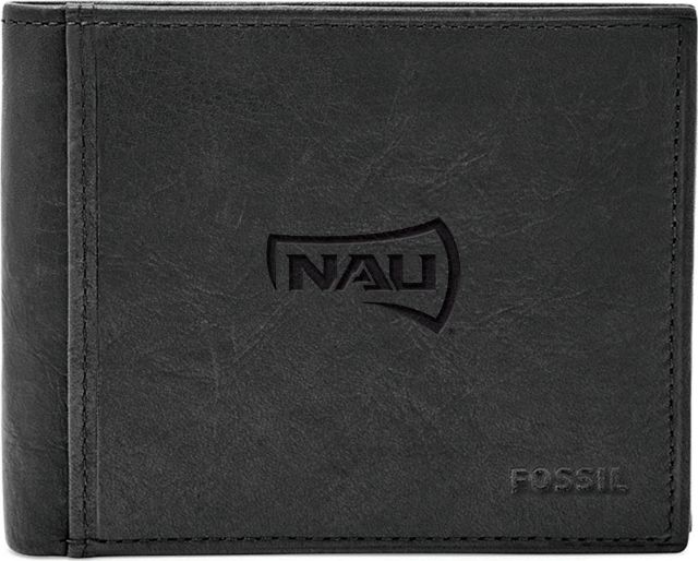 Fossil Leather Ingram RFID Bifold With Flip ID  - ONLINE ONLY