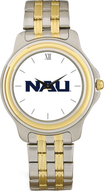 CSI Men's Two-Toned Wristwatch With Colored Medallion - ONLINE ONLY