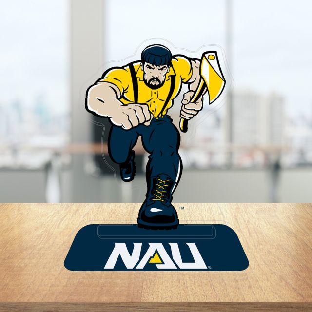 Northern Arizona Lumberjacks Mini Acrylic Stand