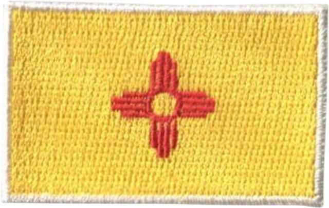 Northern Arizona New Mexico State Flag Mini Patch