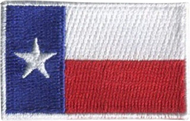Northern Arizona Texas State Flag Mini Patch