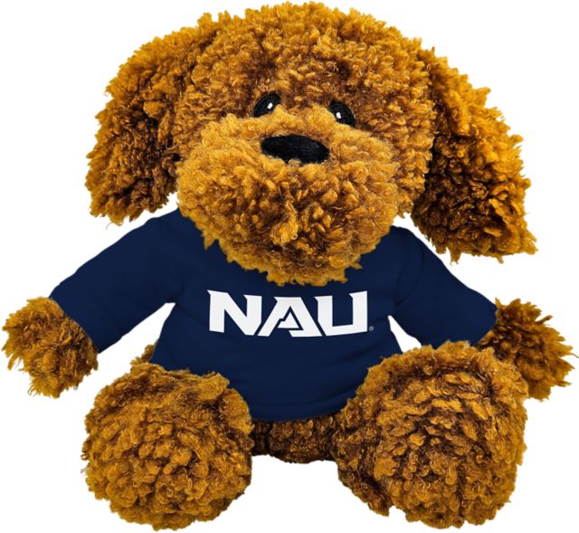 Northern Arizona Lumberjacks 10'' Mop Dogs with Hood Plush