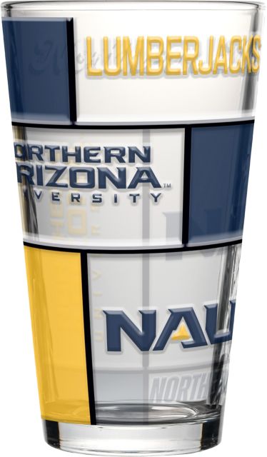 Northern Arizona 16oz Quilted Stained Pint Glass