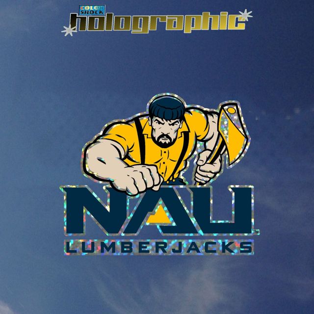 Northern Arizona Lumberjacks Hologram Stand Decal