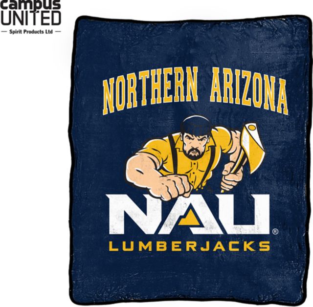 Northern Arizona Lumberjacks Silk Touch Throw Blanket