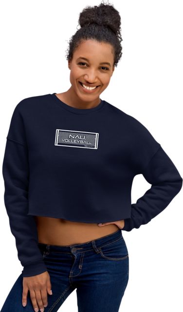 Northern Arizona Women's Volleyball Cropped Long Sleeve T-Shirt