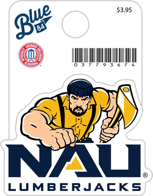 Northern Arizona Lumberjacks Mini Sticker