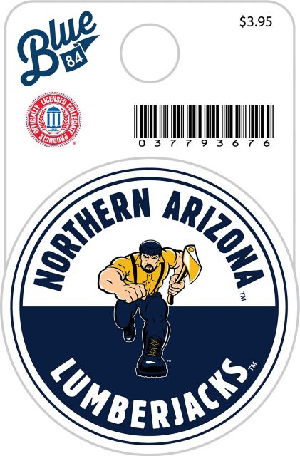 Northern Arizona Lumberjacks Mini Sticker