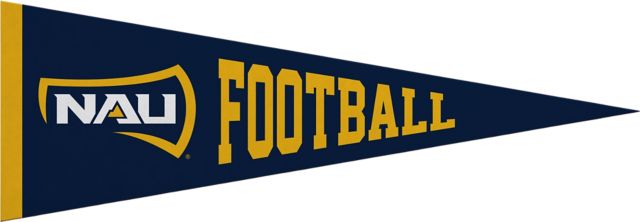 Northern Arizona 5x15 Football Pennant