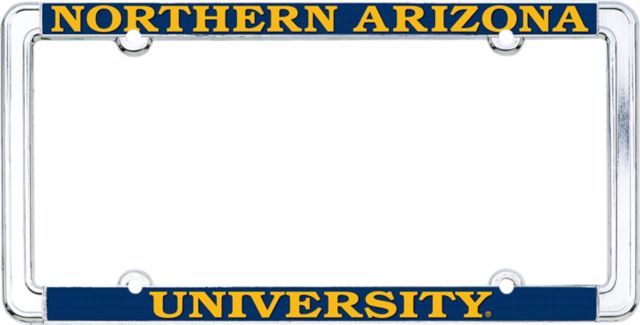 Northern Arizona Thin Rim License Plate Frame