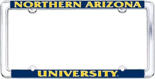 Northern Arizona Thin Dome License Plate Frame