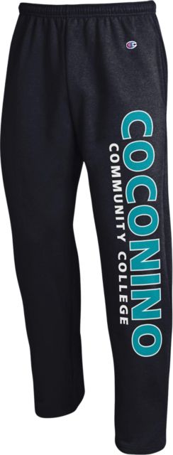 Coconino Community College Open Bottom Sweatpants
